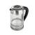 Adler AD 1247 NEW electric kettle 1.7 L Hazelnut - Stainless steel - Transparent 2200 W