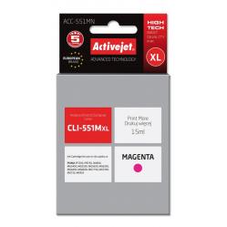 Activejet ACC-551MN ink (replacement for Canon CLI-551M - Supreme - 15 ml - magenta)
