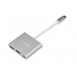 iBox IUH3CFT1 interface hub USB 3.0 (3.1 Gen 1) Type-C 5000 Mbit s Silver