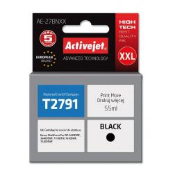 Activejet AE-27BNXX ink for Epson printer - Epson 27XXL T2791 replacement - Supreme - 55 ml - black