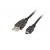 LANBERG USB CABLE 2.0 MINI AM-BM5P 1.8M - BLACK CA-USBK-10CC-0018-BK