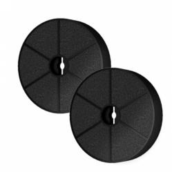 Set of 2 round carbon filters MAAN FDUEEL