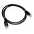 Alantec KKU6CZA0.5 Patch-cord U UTP cat.6 PVC 0.5m black