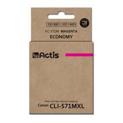 Actis KC-571M ink for Canon printer - Canon CLI-571M replacement - Standard - 12 ml - magenta