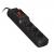 Activejet COMBO 3GN 1 - 5M black power strip with cord
