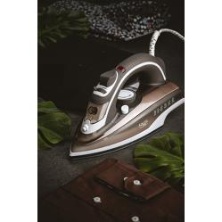 Adler AD 5030 iron Steam iron Ceramic soleplate 3000 W Brown - Grey - White