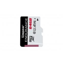 Kingston Technology High Endurance memory card 64 GB MicroSD UHS-I Class 10