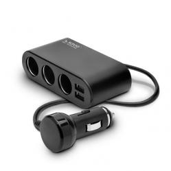 Savio Car lighter socket splitter 12 24V SA-024