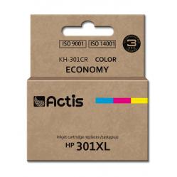 Actis KH-301CR ink for HP printer - HP 301XL CH564EE replacement - Standard - 21 ml - color