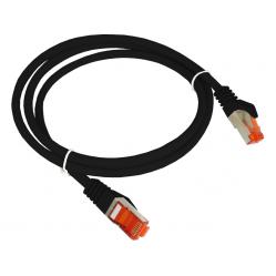 Alantec KKS6CZA1.0 Patch-cord F UTP cat.6 PVC 1.0m black