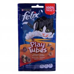 FELIX Play Tubes Chicken - Liver - dry cat food - 50 g