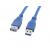 Cable Lanberg CA-US3E-10CC-0018-B (USB 3.0 M - USB 3.0 F - 1 - 8m - blue color)