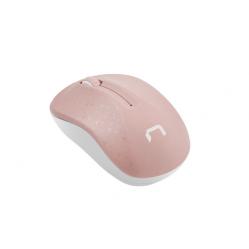 Natec Wireless Mouse Toucan Pink - White 1600DPI