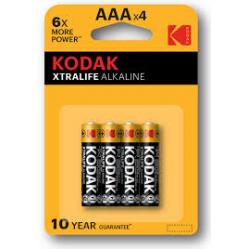 Kodak XTRALIFE alkaline AAA battery (4 pack)