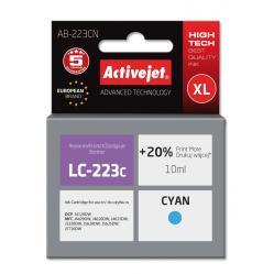 Activejet AB-223CN ink (replacement for Brother LC223C - Supreme - 10 ml - cyan)