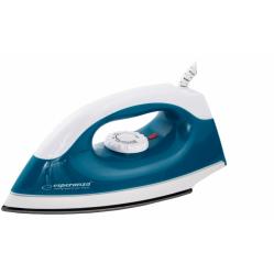 Esperanza TRAVEL IRON SMOOTHER Dry iron Non-stick soleplate 1200 W Blue - White