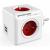 Allocacoc PowerCube Original USB Type E power extension 4 AC outlet(s) Indoor Red