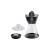 Bosch MCP72GPB citrus press Plastic - Stainless steel Black - Transparent