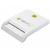 Techly Compact  Writer USB2.0 White I-CARD CAM-USB2TY smart card reader Indoor