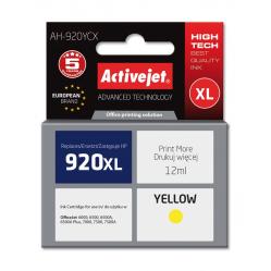 Activejet AH-920YCX HP Printer Ink - Compatible for HP 920XL CD974AE - Premium - 12 ml - yellow.