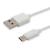 Savio CL-125 USB cable 1 m USB 2.0 USB A USB C White