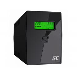 Green Cell UPS02 uninterruptible power supply (UPS) Line-Interactive 800 VA 480 W 2 AC outlet(s)