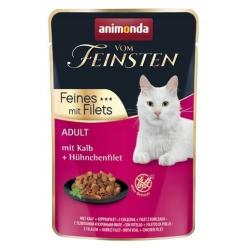 ANIMONDA vom Feinsten Veal - wet cat food - 85 g