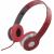Esperanza EH145R headphones headset Head-band Red
