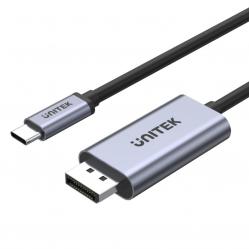 UNITEK V1409A cable gender changer USB-C DisplayPort Black - Grey