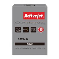 Activejet A-OKI320 printer ribbons for OKI printers - OKI 9002303 replacement - Supreme - black