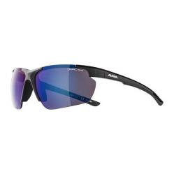 ALPINA Bike Glasses DEFEY HR colour BLACK Glass BLUE MIRROR Cat.3