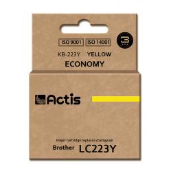 Actis KB-223Y ink for Brother printer - Brother LC223Y replacement - Standard - 10 ml - yellow