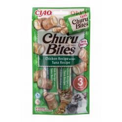 INABA Churu Bites Tuna with chicken - cat treats - 3x10 g