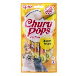 INABA Churu Pops Chicken - cat treats - 4x15 g