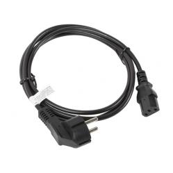 Lanberg CA-C13C-10CC-0018-BK power cable Black 1.8 m C13 coupler CEE7 7