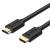 UNITEK Y-C137M HDMI cable 1.5 m HDMI Type A (Standard) Black