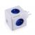 Allocacoc PowerCube Original USB (E) power extension 4 AC outlet(s) Blue - White