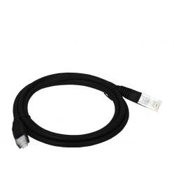 Alantec KKU5CZA3 networking cable 3 m Cat5e U UTP (UTP) Black