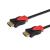 Savio CL-140 HDMI cable 7.5 m HDMI Type A (Standard) Black - Red