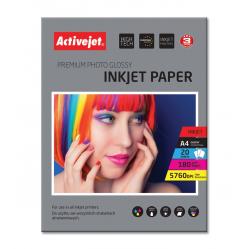 Activejet AP4-180G20 photo paper for ink printers - A4 - 20 pcs