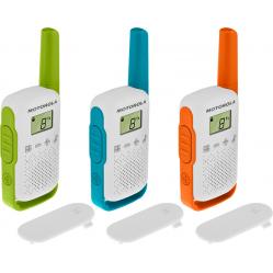 Motorola T42 two-way radio 16 channels Blue - Green - Orange - White