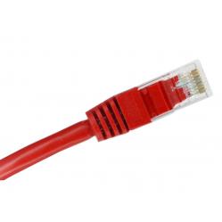Alantec KKU5CZA1 networking cable Red 0.25 m Cat5e U UTP (UTP)