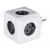 Allocacoc PowerCube Original Type E power extension 5 AC outlet(s) Indoor Grey