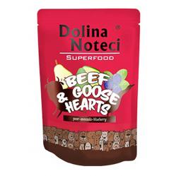 Dolina Noteci Superfood - Beef and Goose Hearts - wet dog food - 300 g