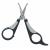 TRIXIE 2360 pet grooming scissors Black - Grey - Stainless steel Ambidextrous Universal