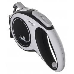 Flexi New Comfort M Tape 5 m Black Dog Retractable lead