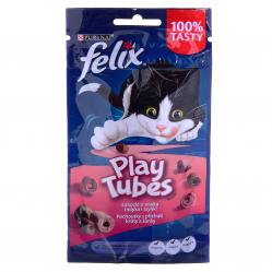 FELIX Play Tubes Turkey - Ham - dry cat food - 50 g