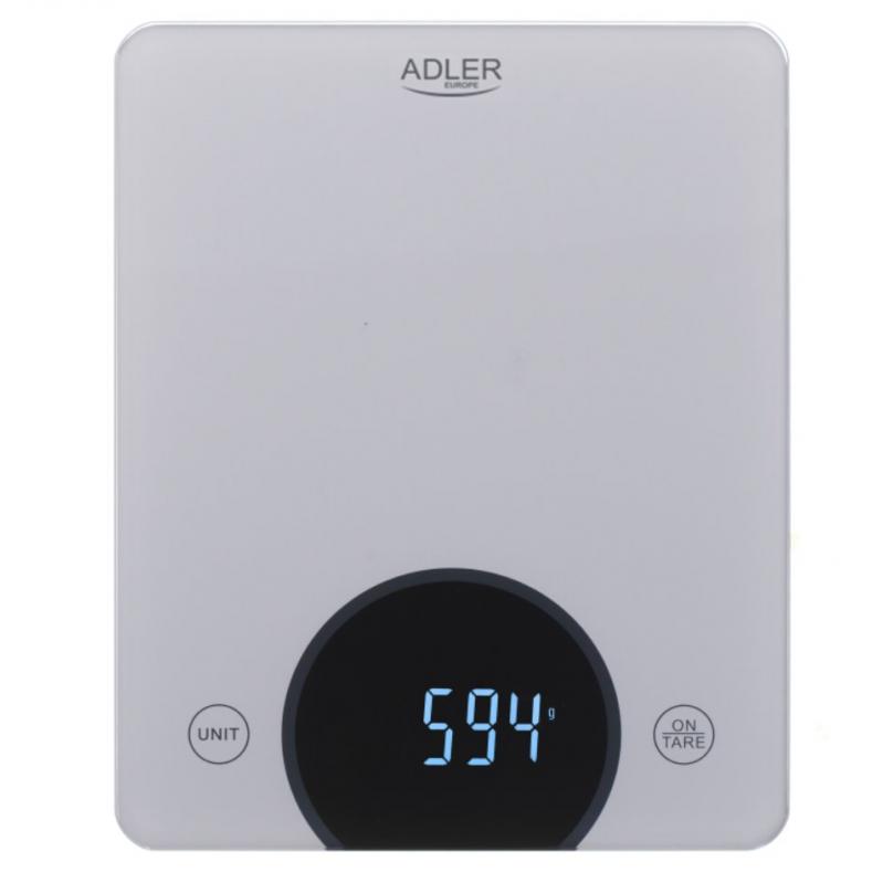 Kitchen scale Adler AD 3173s - up to 10 kg LED Kitchen scale Adler AD 3173s - up to 10 kg LED