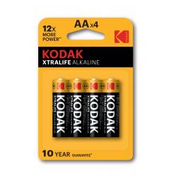 Kodak XTRALIFE alkaline AA battery (4 pack)