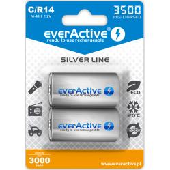 Rechargeable Batteries everActive R14 C Ni-MH 3500 mAh ready to use